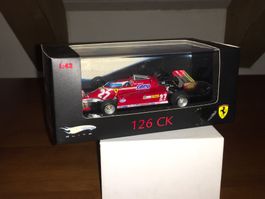 F1 Ferrari 126 CK G. Villeneuve 1/43