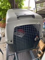 Hundebox Transportbox grau Grösse L 