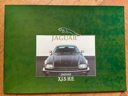 JAGUAR XJ-S HE Prospekt 1985 deutsch Schweiz Swiss brochure
