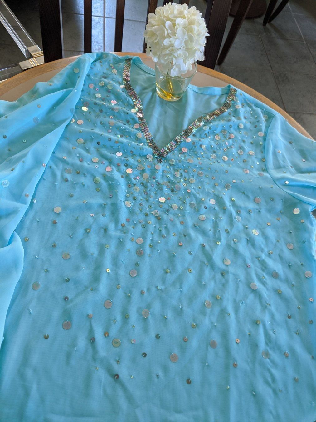 Tuniche: Transparente Damen tunike Gr M – Usato da Langnau am Albis venduto da Judithsebi