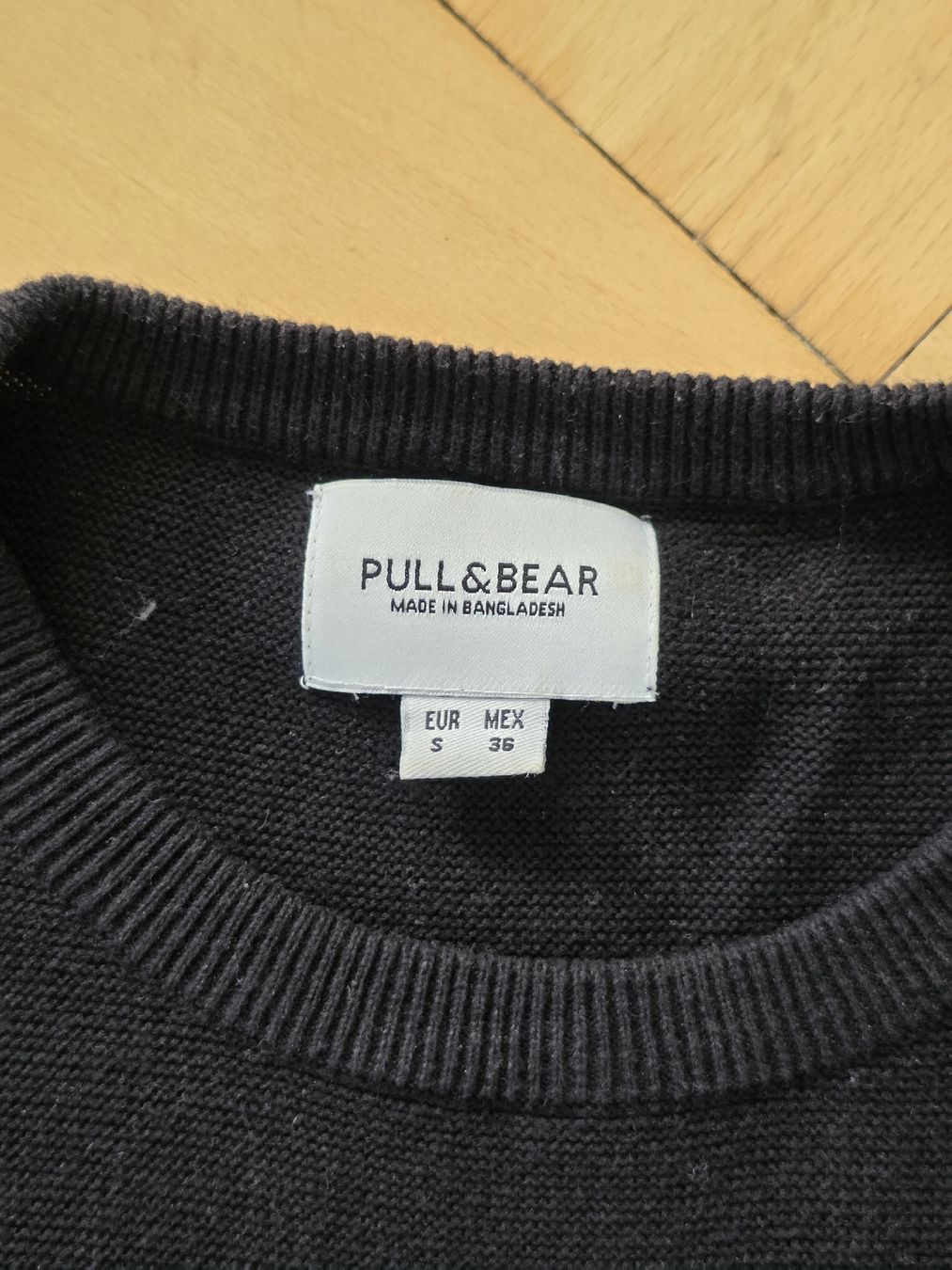 Pull&Bear Pulls & Sweat-shirts: Pullover Pull&Bear Herren Schwarz Grösse S – D'occasion à Bern par sven_f 1