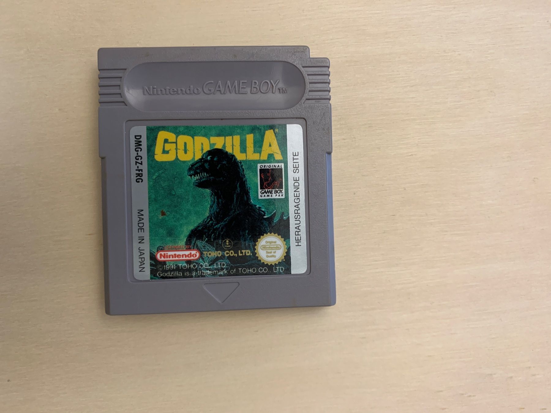 Spiele: Godzilla für Gameboy – Gebraucht aus Gebenstorf von RetroFuture