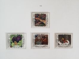 1986 Pro Patria Satz Ersttag Vollstempel mit Gummi
