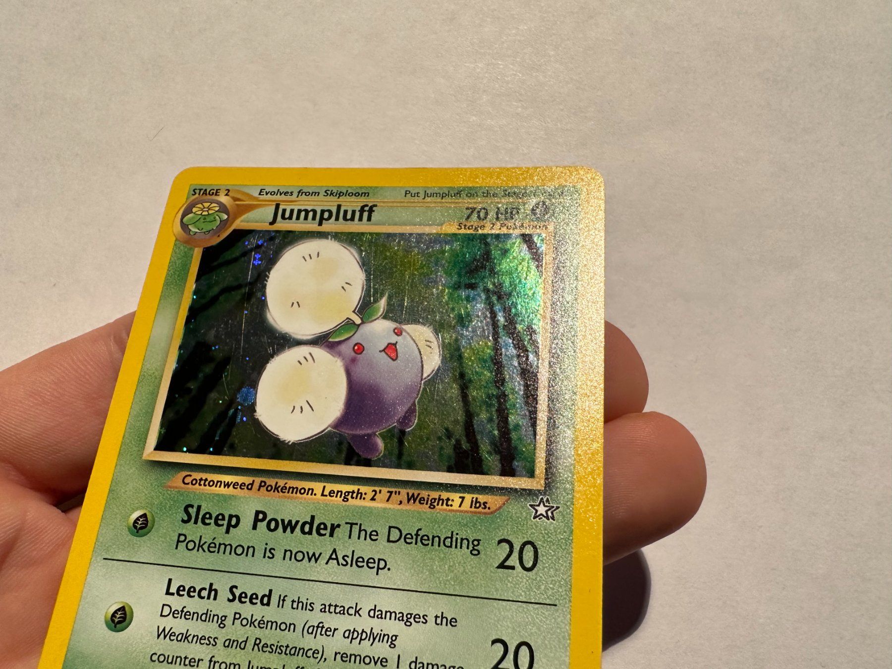 Pokémon Carte collezionabili: Jumpluff holo Neo Genesis EN – Usato da Hagendorn venduto da Pokecollectorch 2