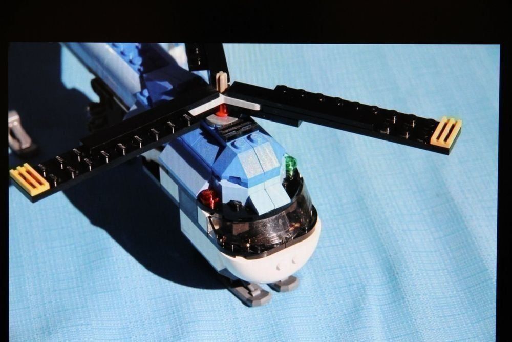 Lego Kit di costruzioni: Lego, Hubschrauber, 2 Rotoren, Seilwinde – Usato da Nesselnbach venduto da ubourson