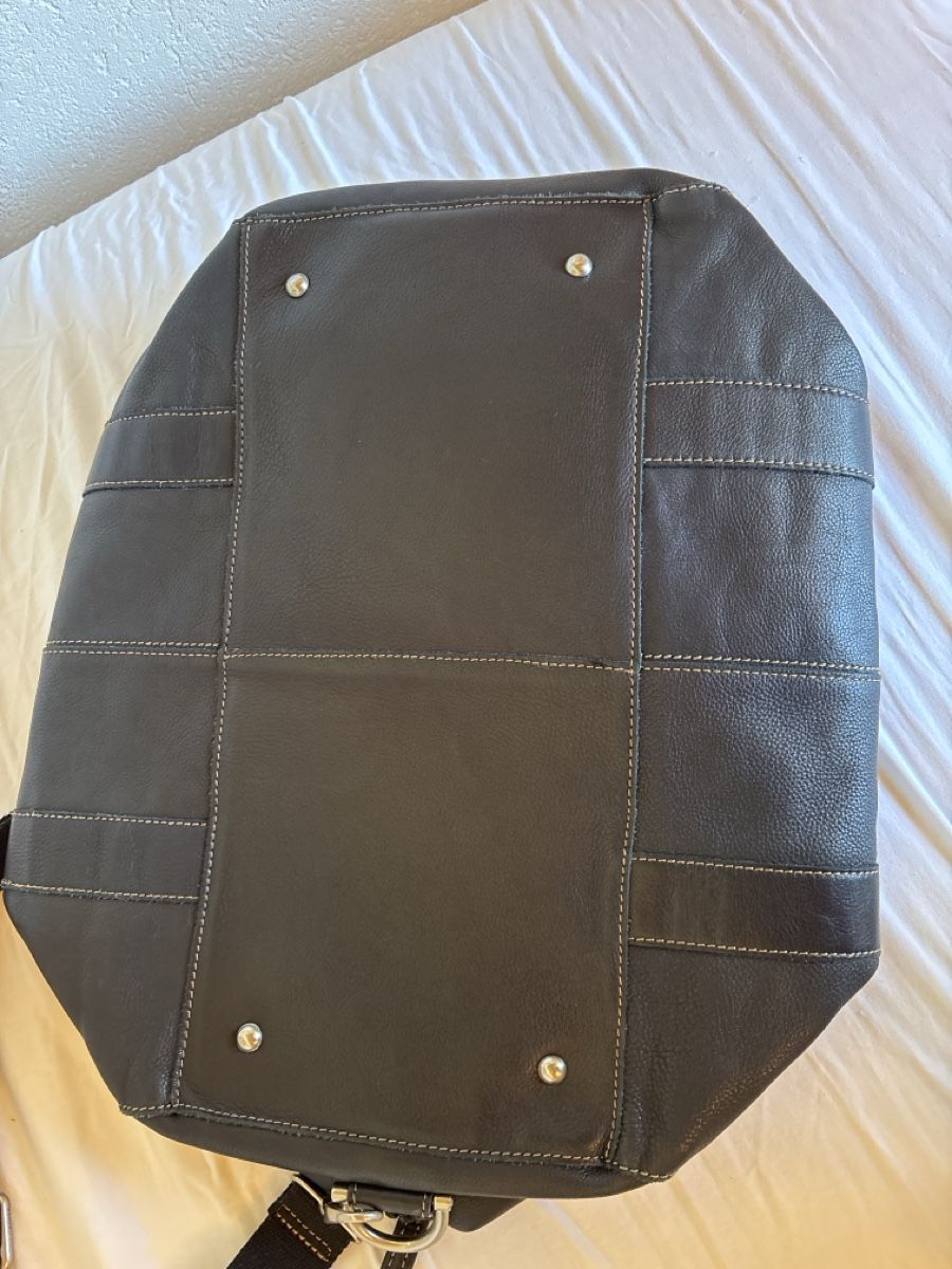 Fossil Borse: Fossil Weekender - schwarzes Leder - neuwertig – Nuovo (secondo la descrizione) da Mönchaltorf venduto da kristy_b 5
