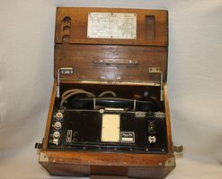 Antikes Militär Feld Telefon 1932