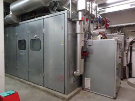 BHKW als Notbetriebsaggregat mit 175kW el. + 300kW th.