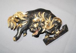 Chinesisches Fabelwesen vergoldet
