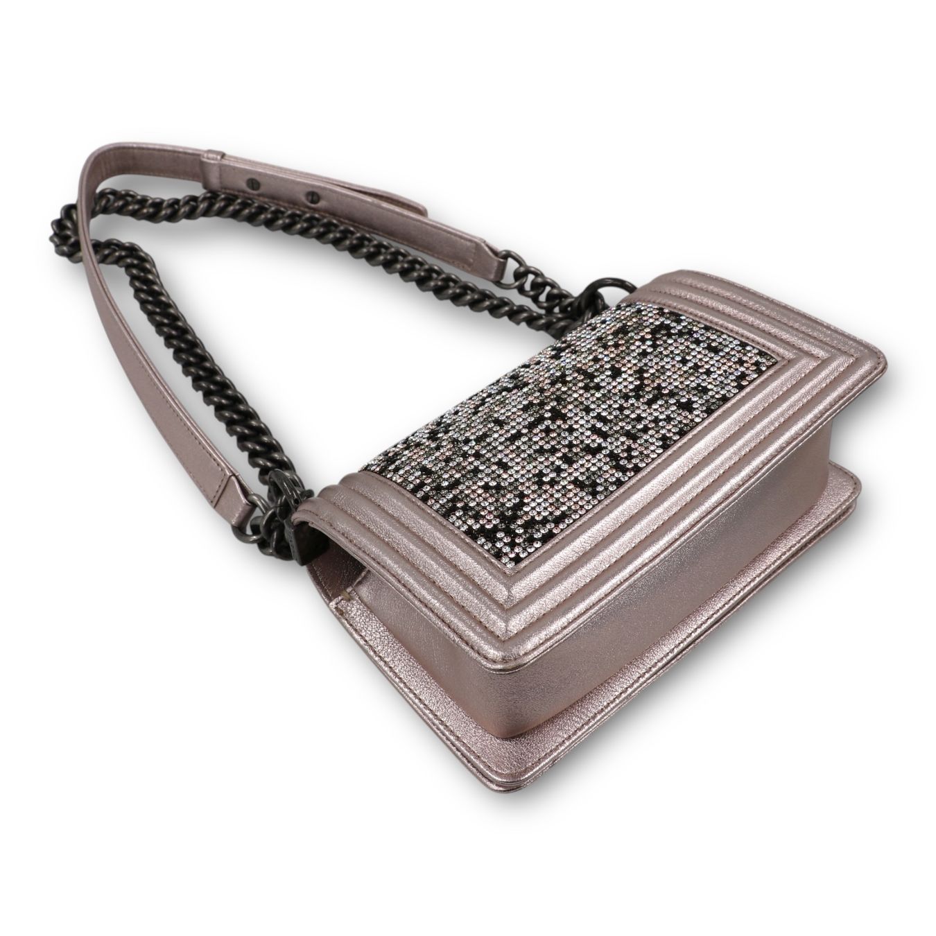 Chanel Borse da donna: Chanel Small Boy by night – Usato da Binningen venduto da Designerlabels 9