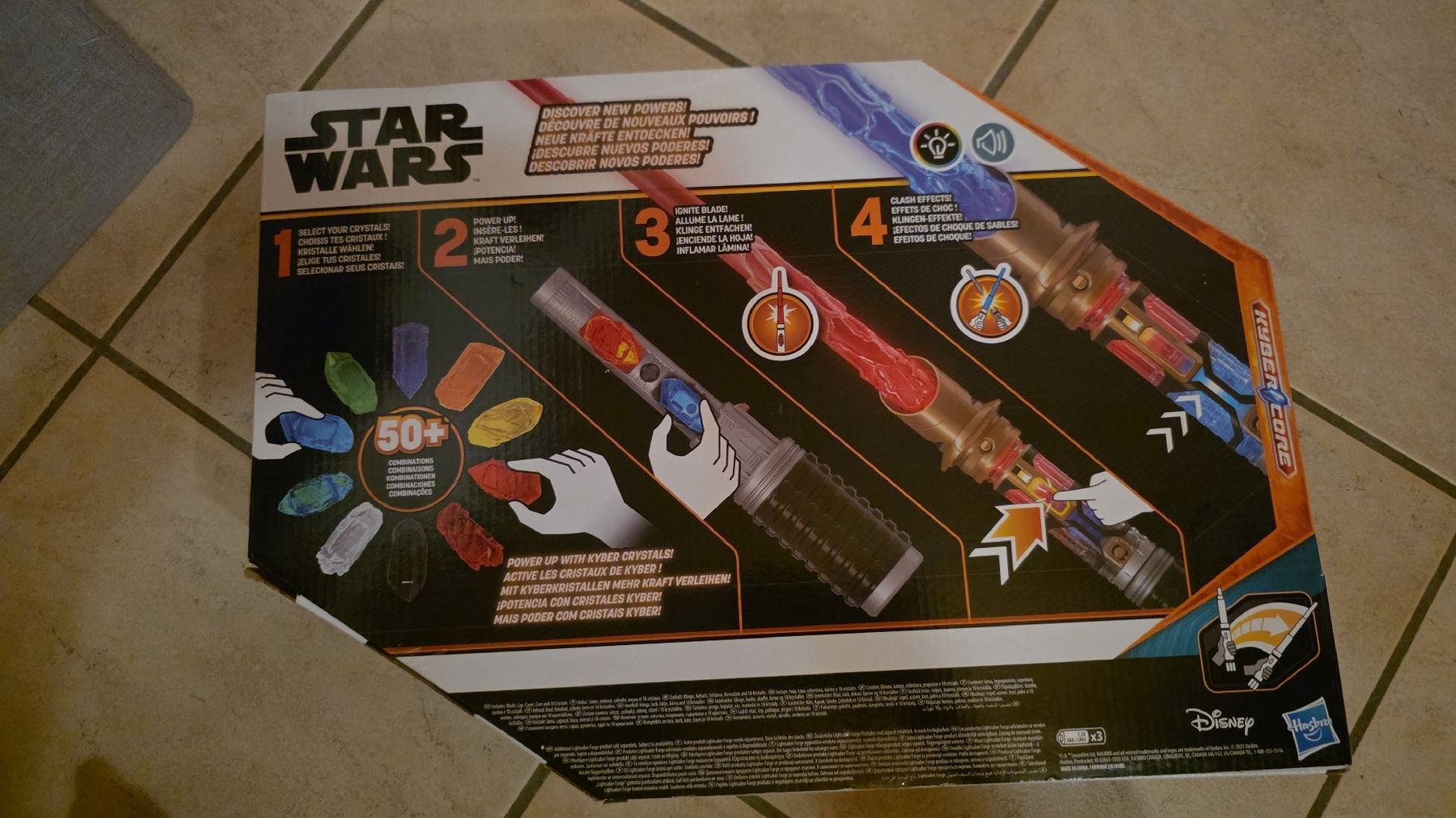 Hasbro Giocattoli: Star Wars Lichtschwert Hasbro – Nuovo e nell'imballaggio originale da Tscheppach venduto da Jennisa 1