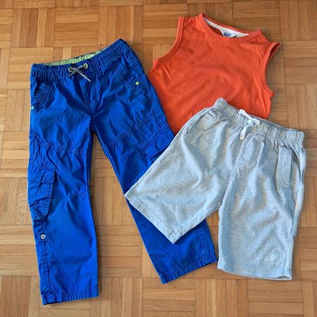 Kinder Kleiderset Hosen/Shirt, Sommer,  Gr 110