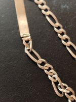 Gold 14k Italy Armband mit Gravurplatte ca,12g