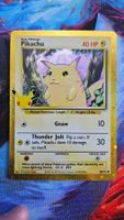 Pokemon Pikachu Gold 58/102 - 30th Anniversary EN