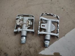 Shimano Kombiklickpedale SPD guter Zustand