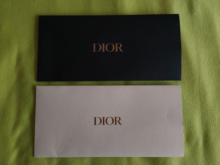 2 Dior Couverts/Briefumschläge
