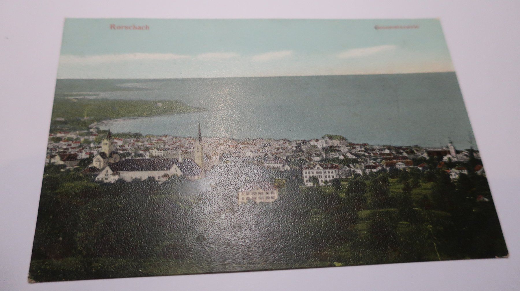 Cartes postales: Rorschach Gesammtansicht – D'occasion à Cormoret par Pascalll2001 1