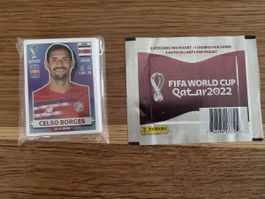 Panini WM 2022 USA Version Stickers 66x + 1 Pack Typ USA