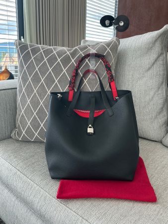 Carolina Herrera: Matryoshka locked Tote bag, M: neuwertig!