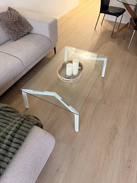 Tische: Table basse en verre et bois  – Gebraucht aus Sion von Branas 2
