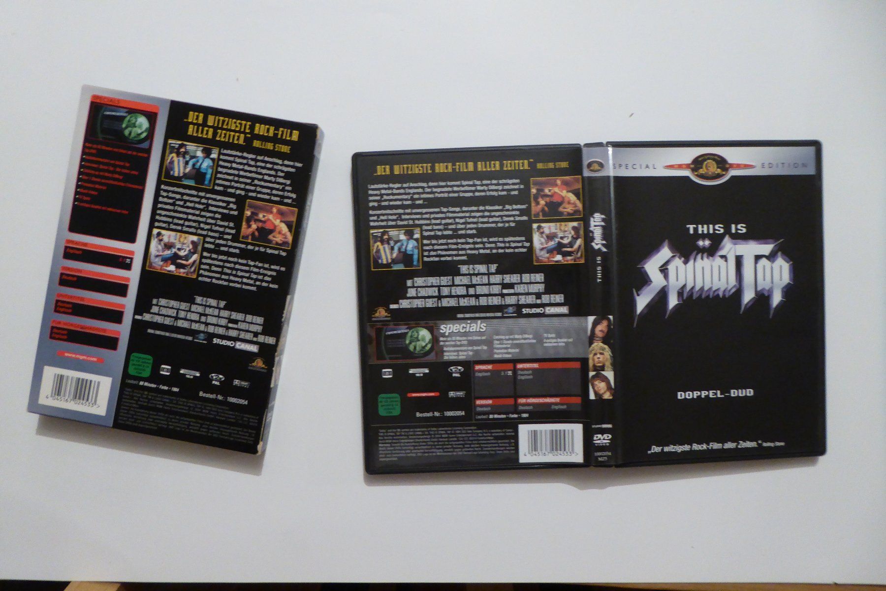 Alle DVDs: 2xDVD Spinal Tap Secial Edition – Gebraucht aus Allschwil von Summelsarium 6