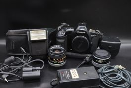CANON - EOS 1N - Set mit 2 Objektiven und Zubehör