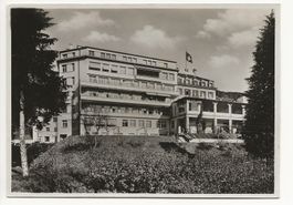 1943 ZUG Liebfrauenhof Klinik Karte ungebraucht Grau Photo