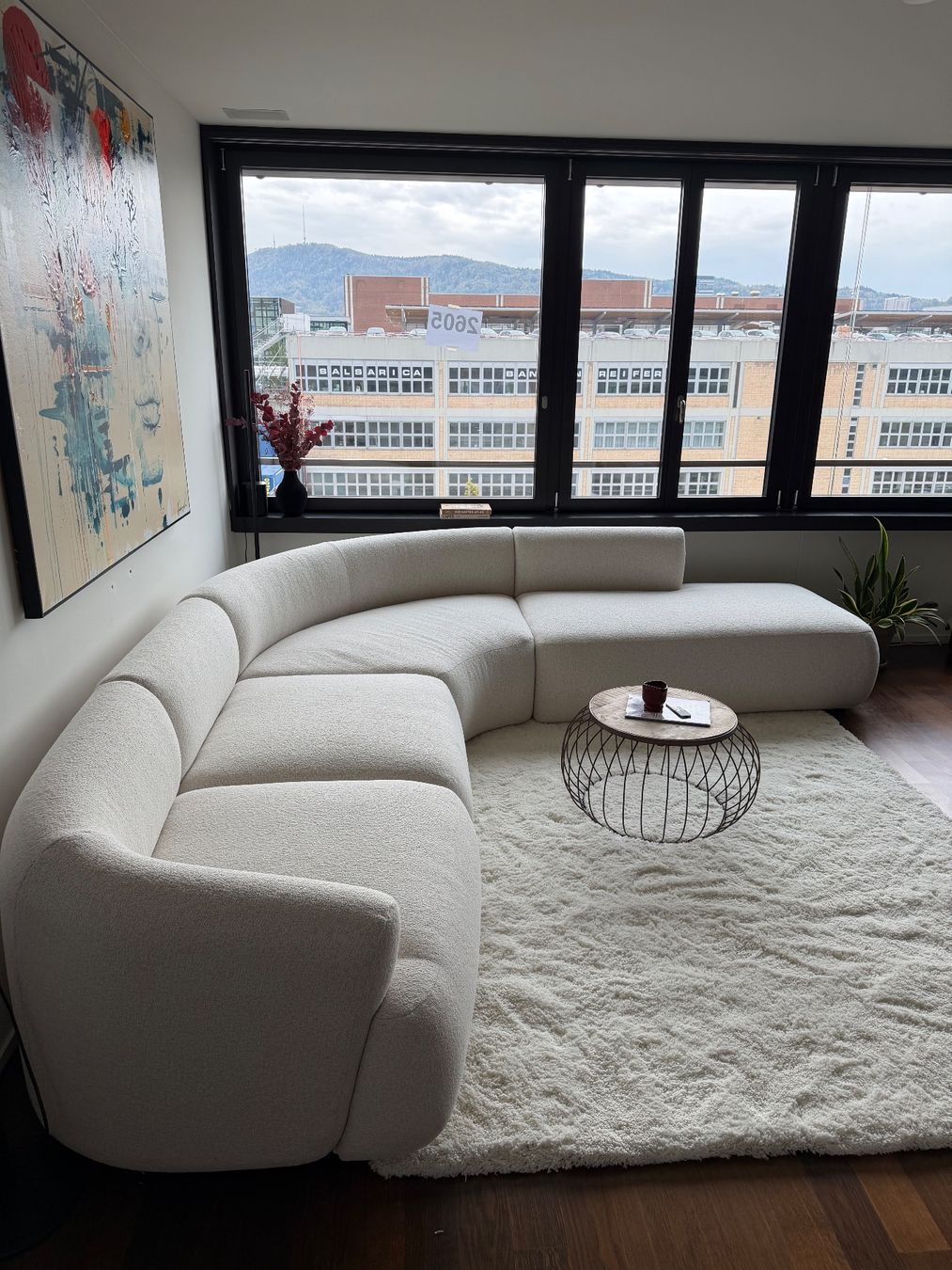 Westwing Divani: NEU: Modularsofa SOFIA in Cremeweiß Bouclé Westwing – Nuovo (secondo la descrizione) da Zürich venduto da sunnyytro 6