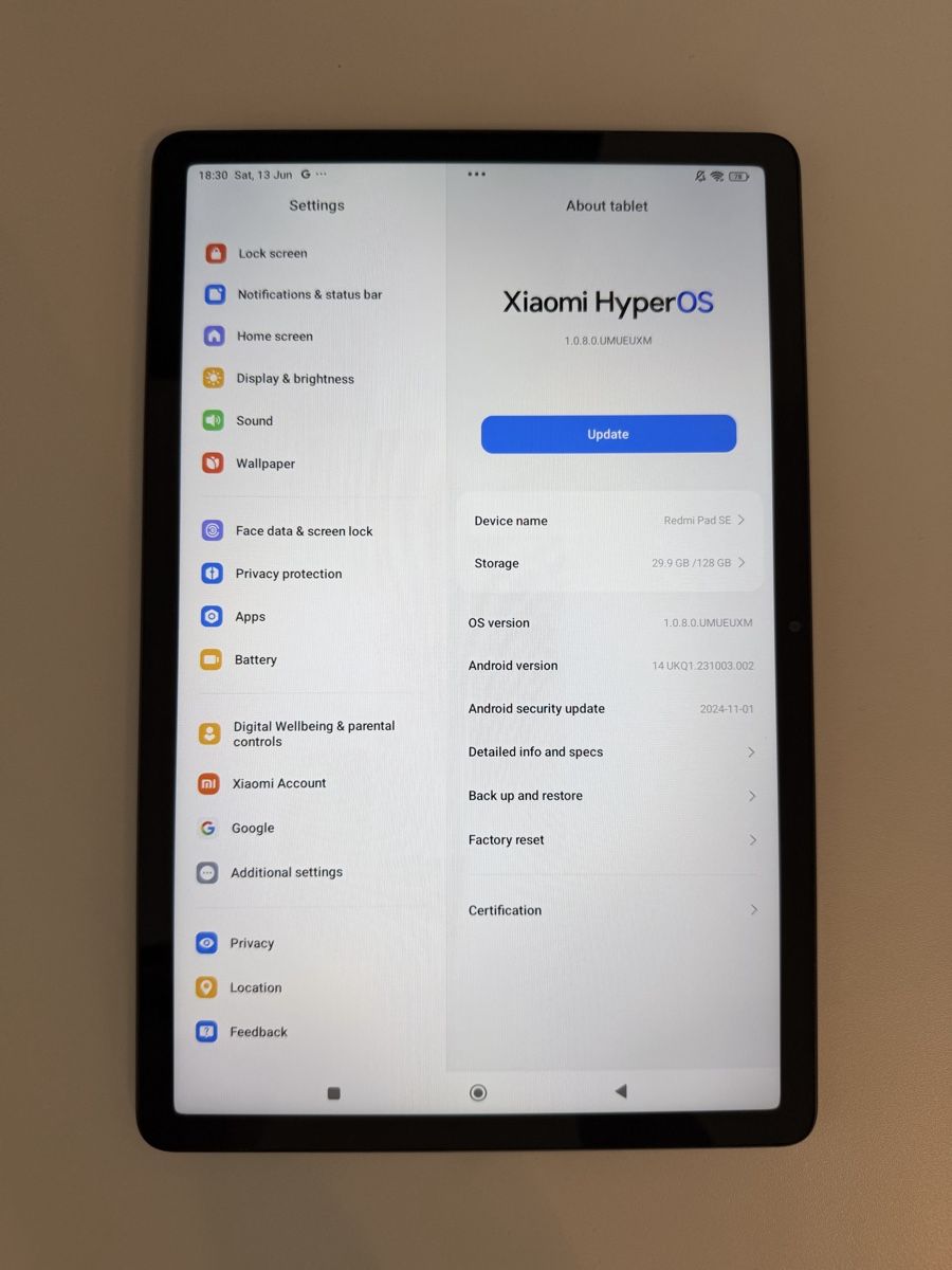 Xiaomi Tablet PC: Redmi Pad SE / 128GB – Nuovo (secondo la descrizione) da Zürich venduto da eli_7svm 6