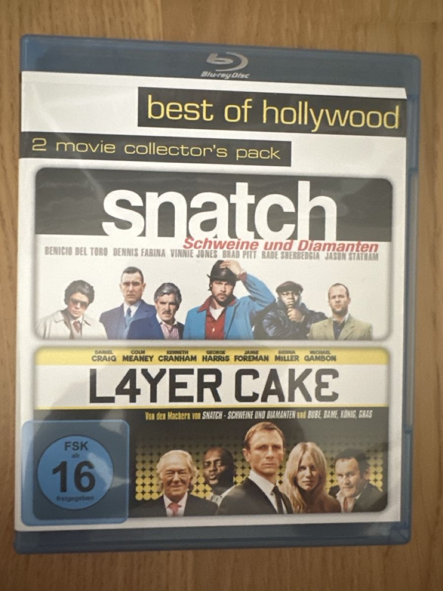 Tous les DVDs: Blu-rays Snatch und Layer Cake 2er Pack neuwertig – Neuf (Voir description) à Hochdorf par Blitzman83