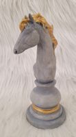 Beton Schachfigur "Springer" (handgemacht)