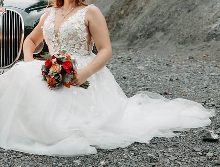 Designer Hochzeitskleid Ivory