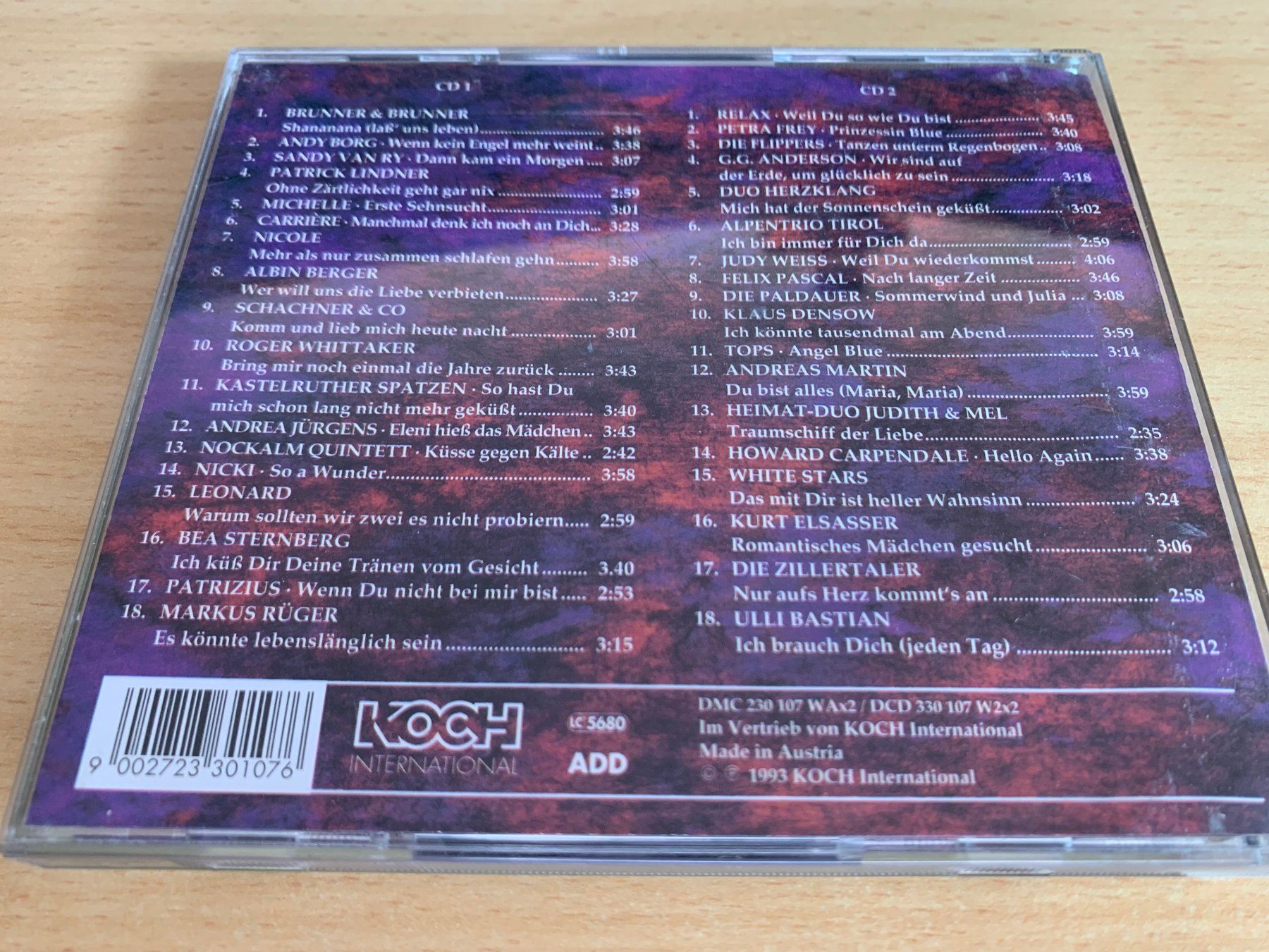CD: Various – Ein Bißchen Zärtlichkeit Folge 5 - 2 CD – Usato da Rikon im Tösstal venduto da Alpenmutz 1