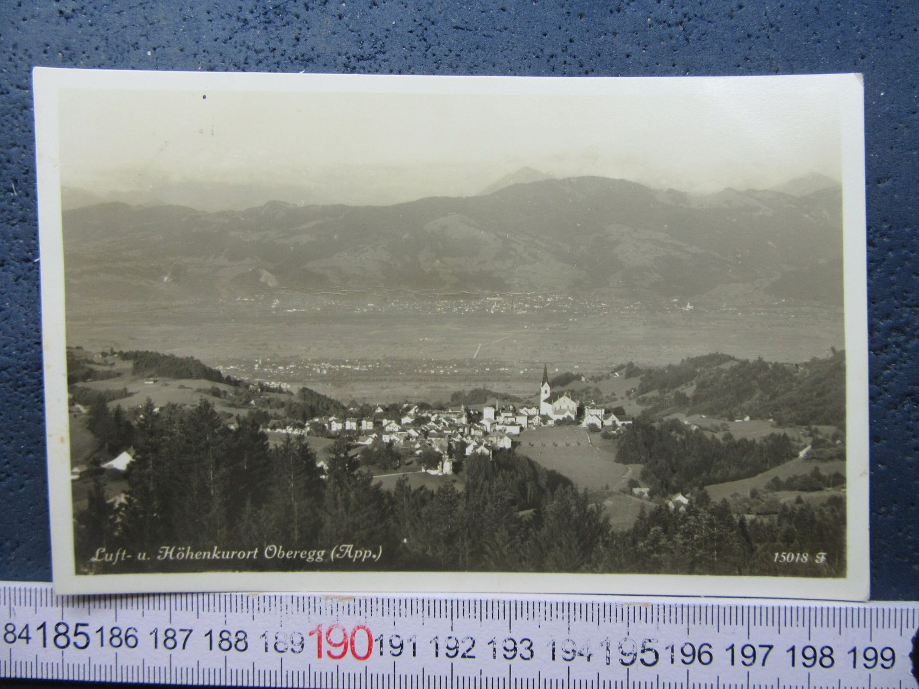 Cartoline postali: OPBEREGG AK APP 1932 – Usato da Ettingen venduto da Hausi4711