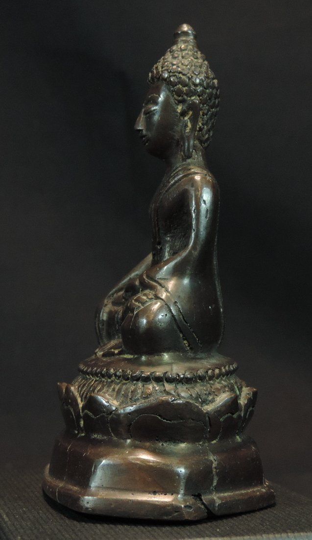 Skulpturen & Statuen: antiker Bronze Buddha aus Thailand – Gebraucht aus Duggingen von roterbambus 1