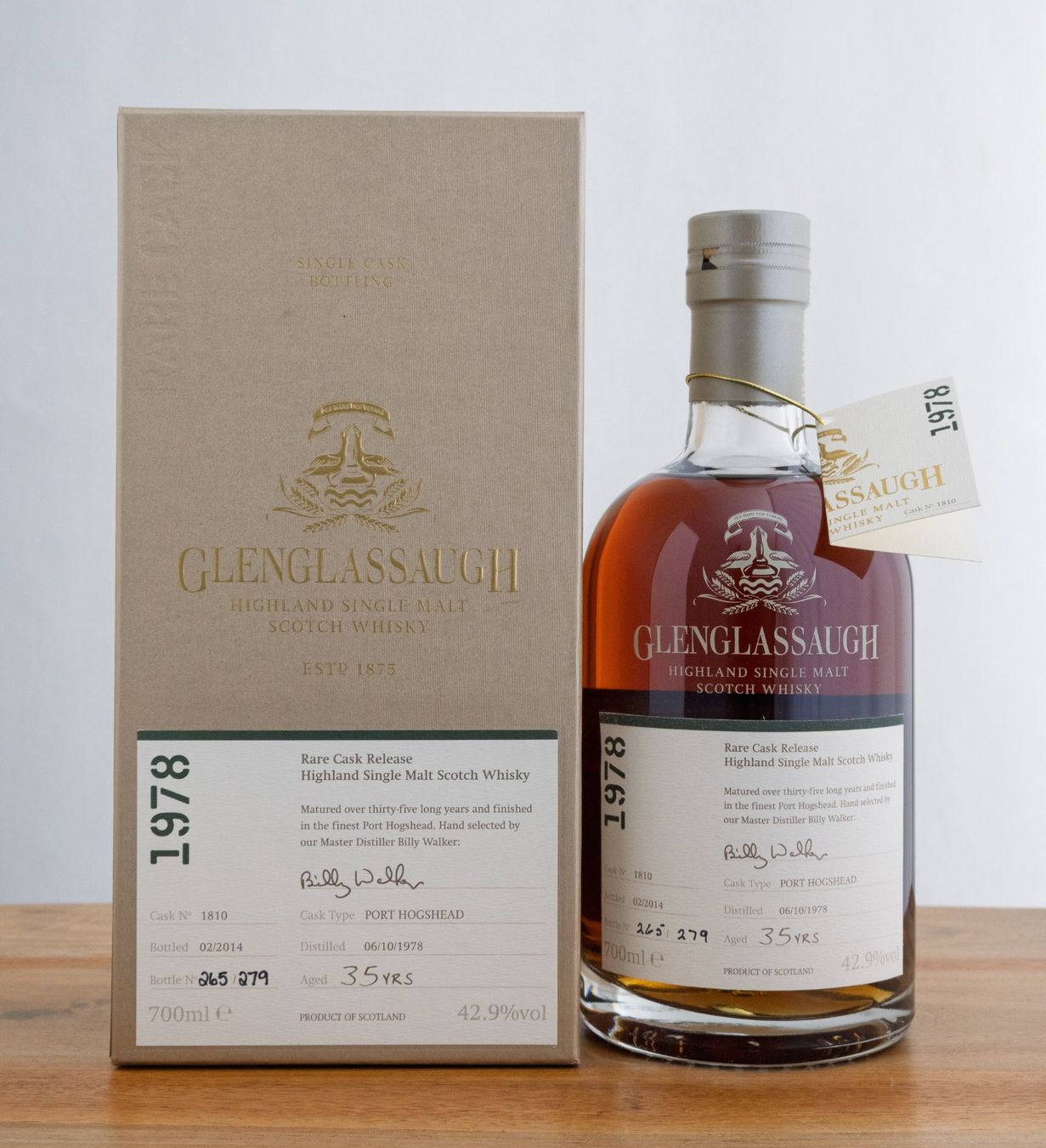Glenglassaugh Bevande alcoliche: Glenglassaugh - 35Y - 1978 – Nuovo e nell'imballaggio originale da Zofingen venduto da maltpoint
