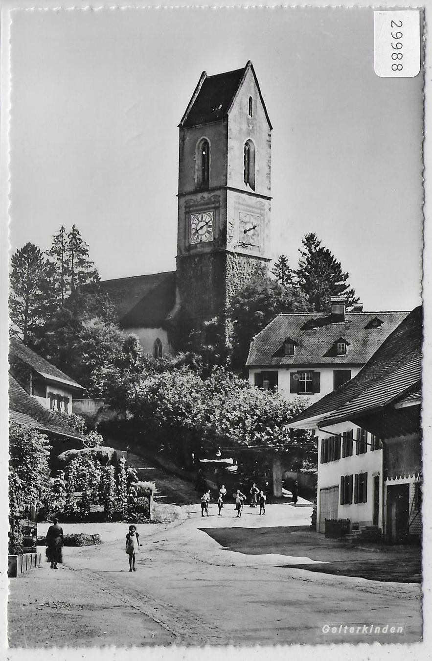 Ansichtskarten: Gelterkinden - Kirche – Gebraucht aus Ettingen von Kartenplanet