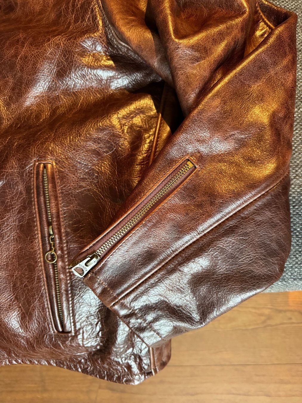 Giacche: Lederjacke Schott USA – Nuovo (secondo la descrizione) da Winterthur venduto da Tools8 7