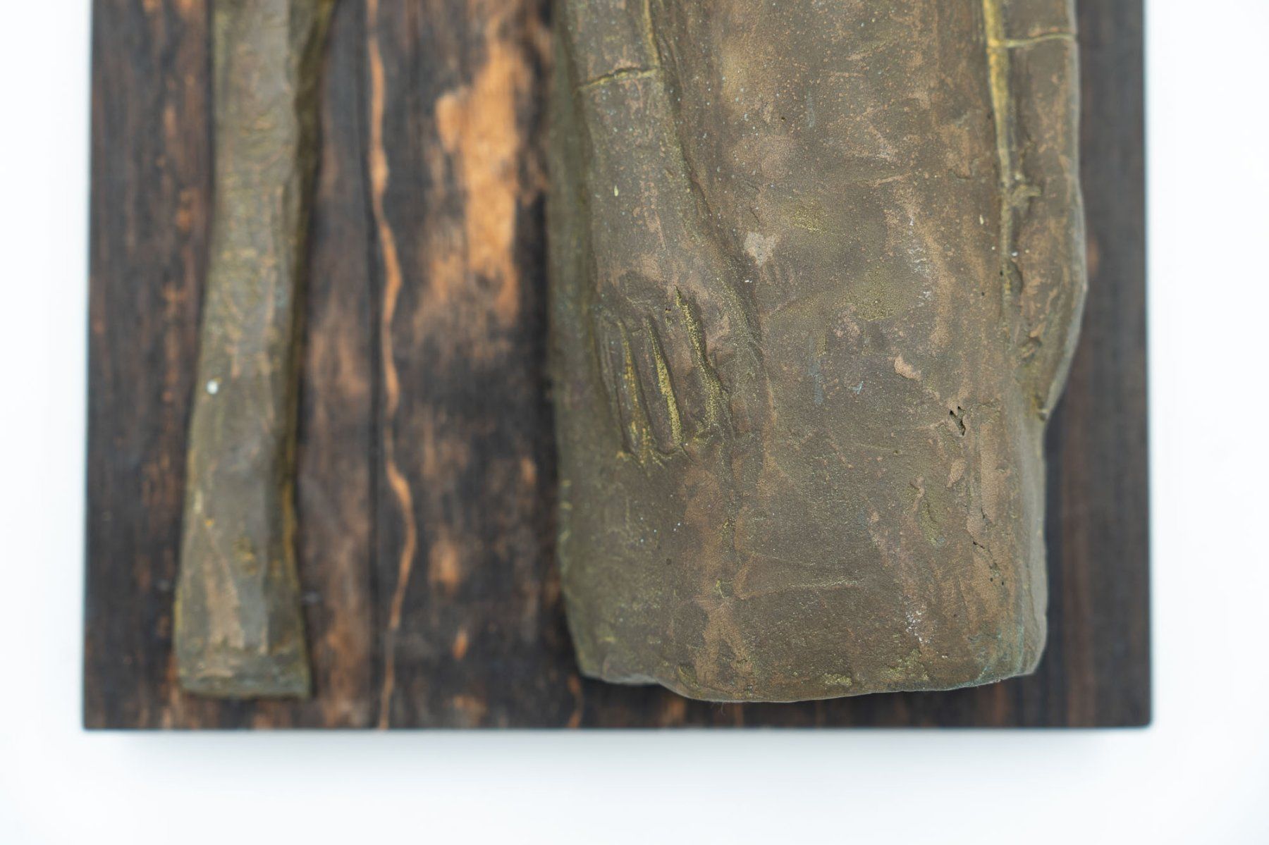 Sculture & Statue: Bronzerelief auf Holz - monogrammiert - Ref. 07/55 – Usato da Au ZH venduto da BrockiAu 6