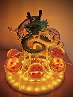 Dragonball Shenlong Lampe mit 7 Dragon Balls ! Top
