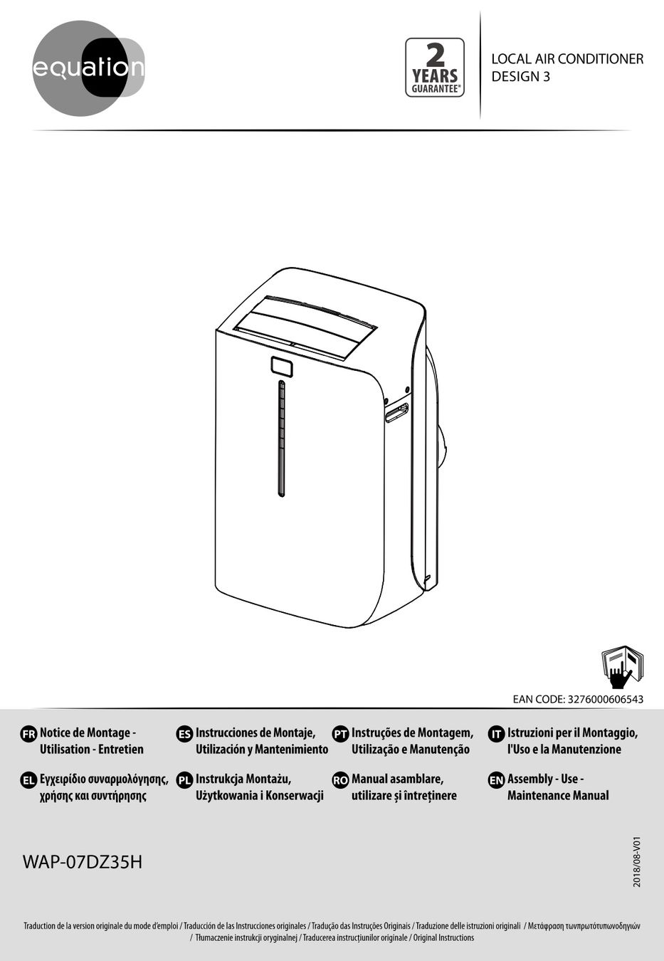 Condizionatori: Climatiseur Equation 1400 W – Usato da Cornaux NE venduto da zelia64 1
