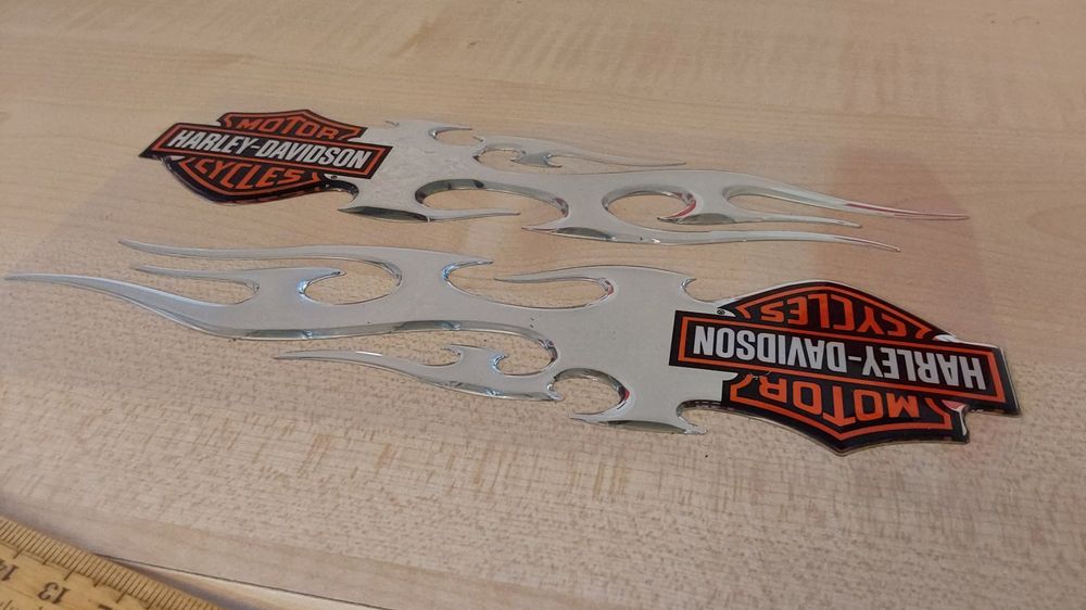 Harley Davidson Aufkleber 3d