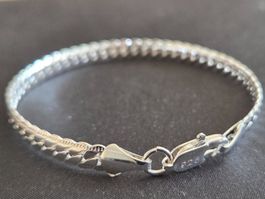 Bracelet Argent 925 Chic & Élégant  Idéal Cadeau d'été 19 cm