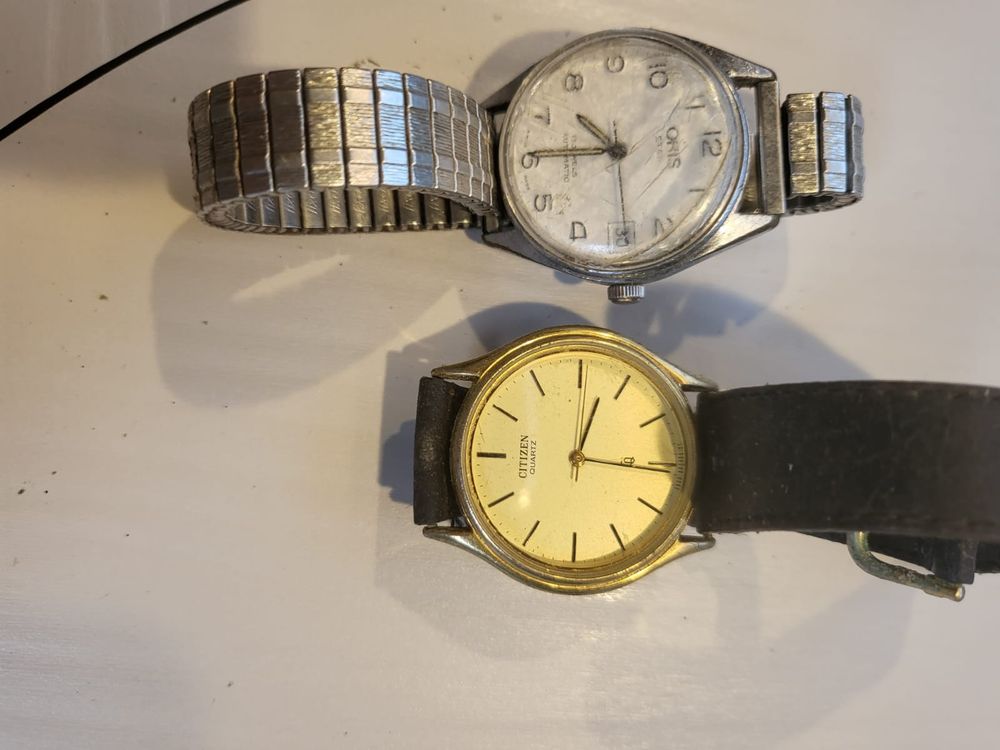 2 alte uhren. Oris und citizen Kaufen auf Ricardo