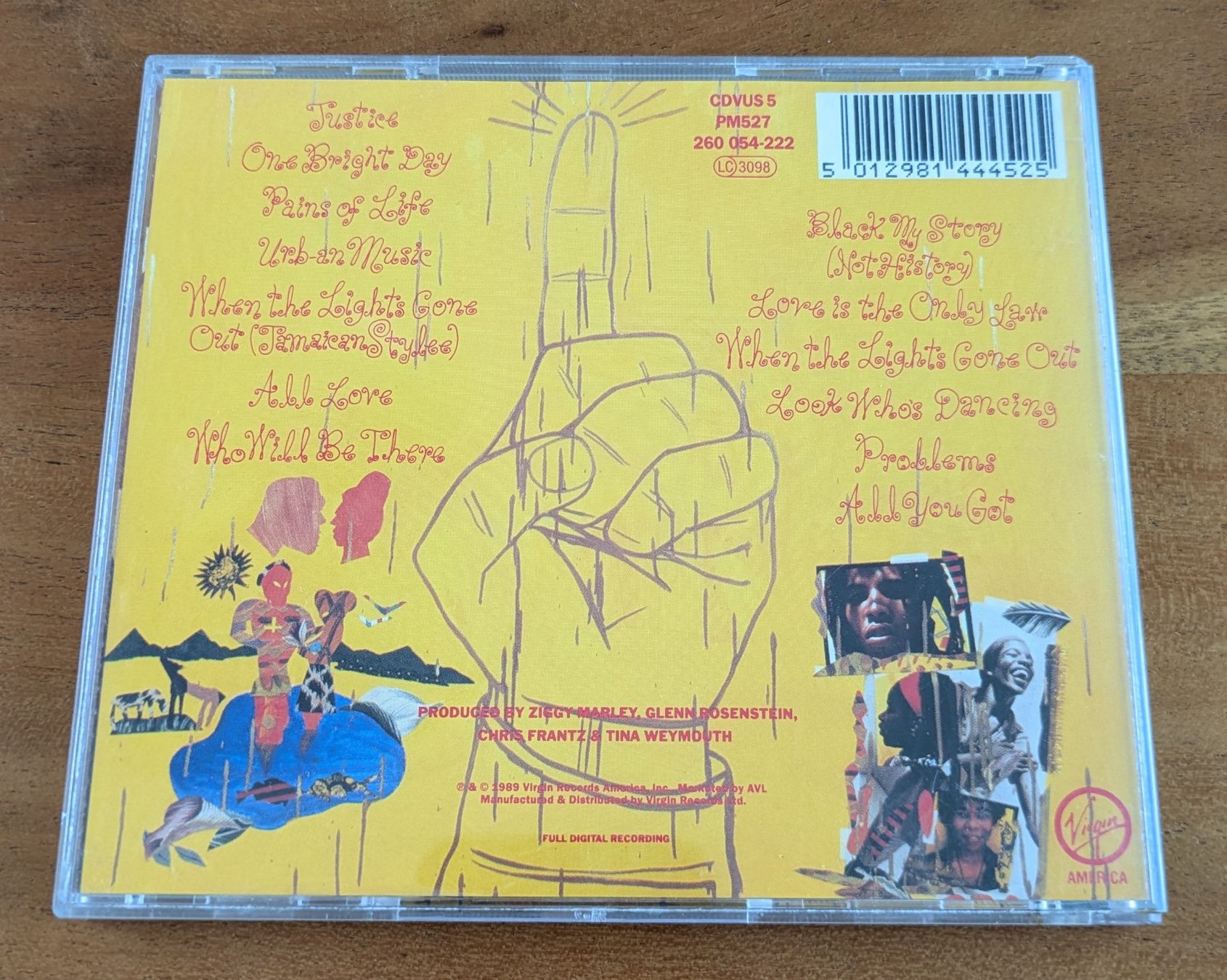 CD: Ziggy Marley & The Melody Makers - One Bright Day CD – Usato da Basel venduto da Beretta2 2