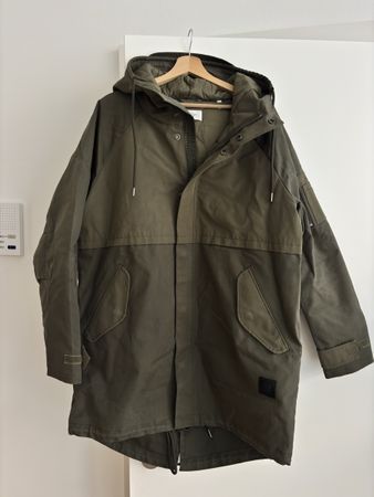 Parka Marc O'Polo Denim oliv grün Grösse L guter Zustand