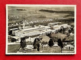 Biberist - Papierfabrik - Flugaufnahme - 1947