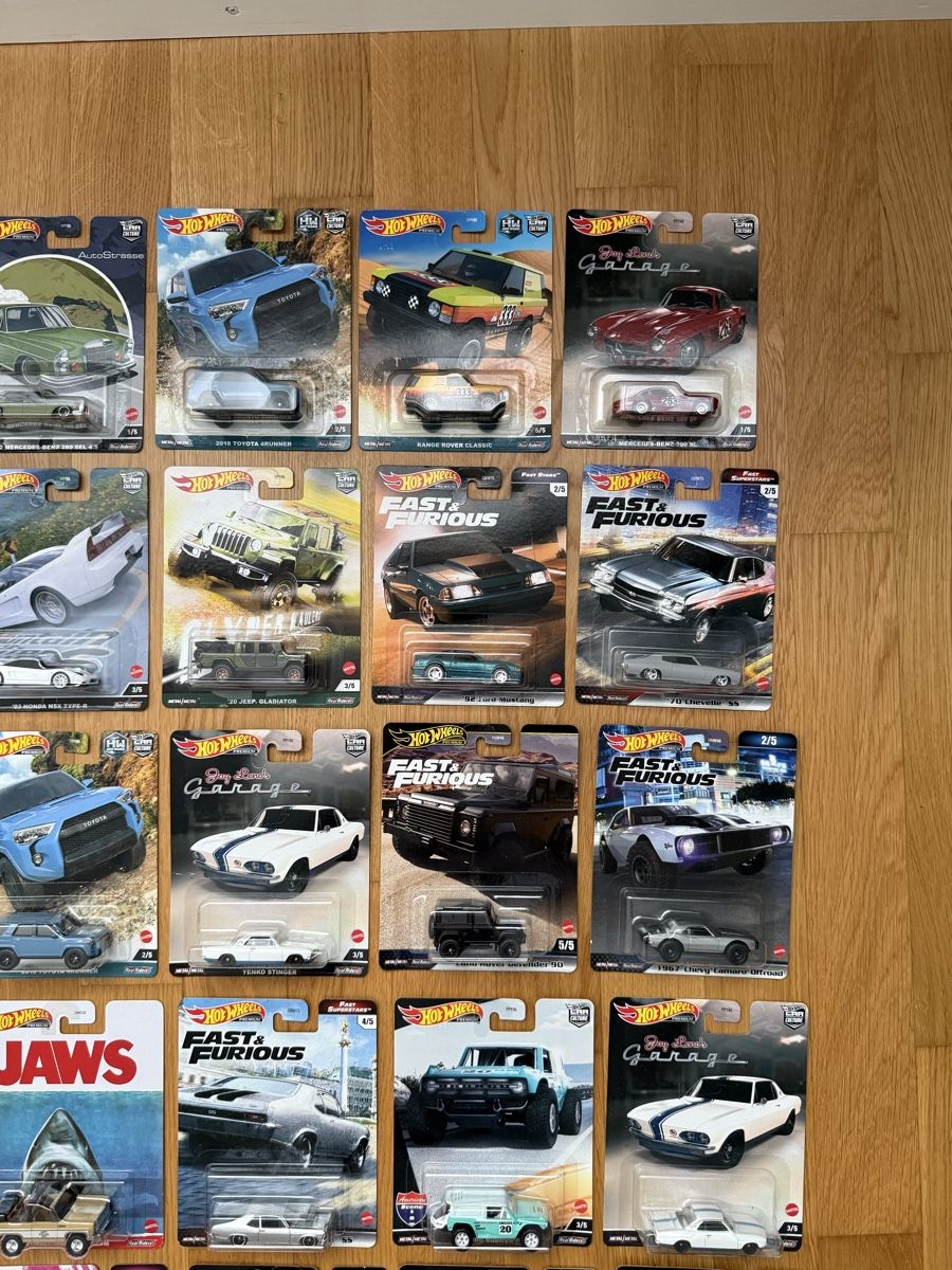 Hot Wheels Modellini d'auto: 30x Hot Wheels Premium OVP – Nuovo e nell'imballaggio originale da Münsingen venduto da bagose5 2