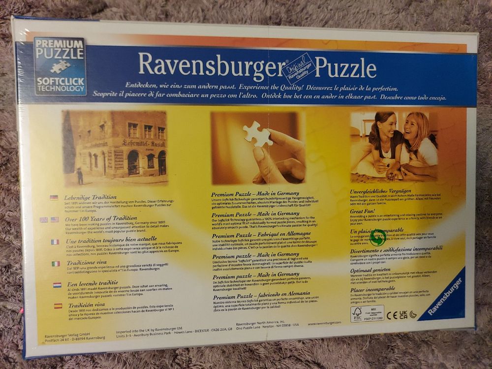 Ravensburger Puzzle: Ravensburger Puzzle 500. Weltkarte mit Schmetterlingen. NEU – Nuovo e nell'imballaggio originale da Altishofen venduto da tammy05 2