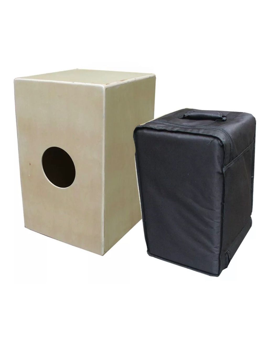 Strumenti musicali: +CAJON MIT TASCHE - SCHLAGBOX - TROMMELKI – Nuovo e nell'imballaggio originale da Amriswil venduto da JaJa-Express 3